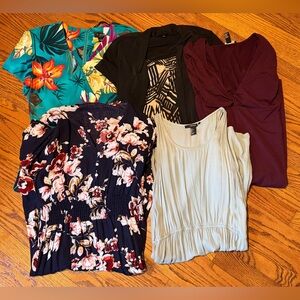 Bundle - 5 Women's Dresses - SIZE LARGE - Various Brands